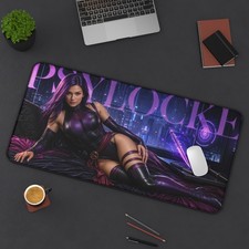 Marvel Psylocke Mouse Pad, Extended Gaming Desk Mat, XXL Heroine Pad picture