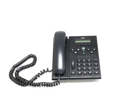 Cisco CP-6921 Unified VoIP 2-Line Business IP Desktop Phone Black picture