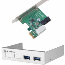 Silverstone EC03S-P (Silver) PCI-E/USB3.0 Card (USB3.0 Front I/O Panel included) picture
