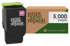 Print.Save.Repeat. 78C1XM0 Magenta Toner Cartridge for CS421, CS521 [5k pgs] picture