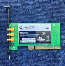 Linksys WMP300N Wireless-N PCI Adapter Card 300 Mbps 3-Port Wireless Interface picture