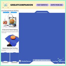 Low Temp Cool Plate 267x301mm for 3D Printing, Cold Build Surface, Heat Resistan picture