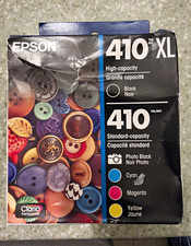 Genuine Epson 410XL 410 T410XL-BCS 5-Pack Ink Cartridges New 01/2029 XP-7100 picture