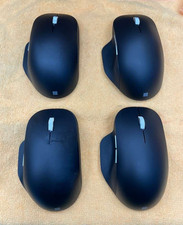 Lot of 4 Microsoft 1955 Ergonomic Wireless Bluetooth Mouse Matte Black-Pre-owned picture