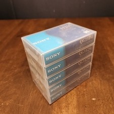 Sony QG112M D8 8mm Computer Grade 5.0 GB Data Storage Cartridges Pack of 5 - NEW picture