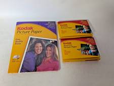 LOT OF 3, KODAK PICTURE PAPER CAT1124346 AND KODAK ANYTIME PICTURE PAPER CAT8617 picture