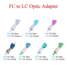 1/2/4Pcs Fiber Optic FC APC/UPC Male to LC UPC/APC/OM3/OM4 Female Adapter picture