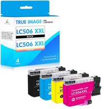 4PK Compatible LC506XXL Ink Cartridges Combo fit Brother MFC-J4557DW MFC-J4555DW picture