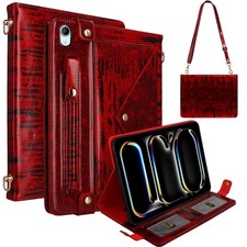 Luxury PU Leather Flip Wallet Case For iPad 11th 10th Gen/iPad 9.7 5th 6th Gen picture