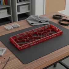 Unique Frosted Keyboard Shell PC Hollow Design Transparent Mechanical Keyboard picture