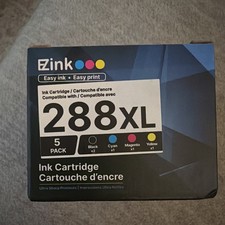 EZink 288XL Compatible Ink Cartridges for Epson 5-Pack BK/C/M/Y Inkjet picture