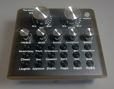 Audio Interface V8 USB Sound Card Audio Microphone Webcast Live Sound Card picture