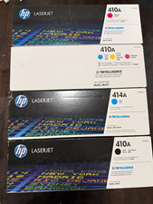 HP Genuine 410A Toner Set Black Cyan Magenta CF410A CF413A CF251AM picture