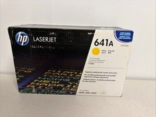 NEW Genuine HP 641A Yellow LaserJet Toner Cartridge (C9722A) picture