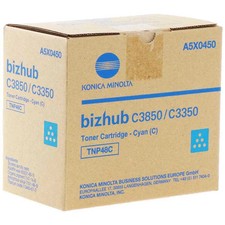 Original Konica Minolta TNP48C Cyan Toner. New Sealed Box, We Ship Fast picture