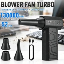 Air Duster 130000RPM 52m/s Mini Jet Turbo Fan Electric Air Blower Duster Cleaner picture