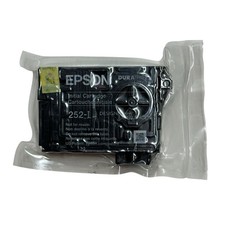 NEW Genuine Epson 252 252-I Initial Capacity Black Ink Cartridge UNOPENED NO BOX picture