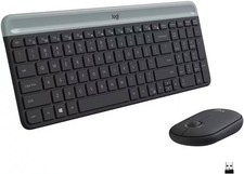 Logitech - MK470 Full-size Wireless Scissor Keyboard and Mouse Bundle for Win... picture