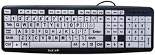 Nuklz N Magnus Large Print Computer Keyboard  Visually Impaired Keyboard High picture