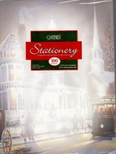 Christmas In The City Trolly Designer Computer Paper - 100 Sheets - New & Sealed picture