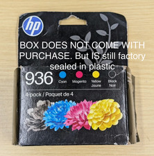 HP 936 Combo Black Cyan Magenta Yellow Ink Cartridge 4-Pack OfficeJet Pro 9125e picture