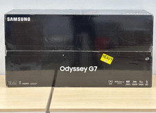 SAMSUNG 40” ODYSSEY G7 (G75F) WUHD RESOLUTION, 180HZ, CURVED LS40FG756EN - BLACK picture