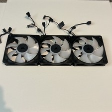 CORSAIR RS120 ARGB 120mm PWM Fans Triple Pack Daisy Chain RGB (new, out of box) picture