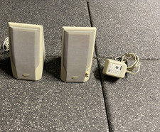 Advent S0599 2.0 Wired Computer Speakers 3.5mm Volume Control with OEM AC  picture