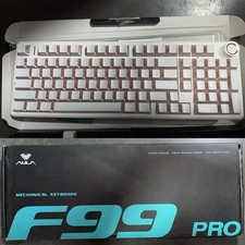 AULA F99/F99 Pro Tri-mode Wireless Mechanical Keyboard RGB Hot Swappable Custom picture