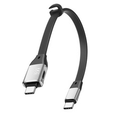 MEIRIYFA USB Type C Male to C Short OTG Data Cable + USB-C Female... picture