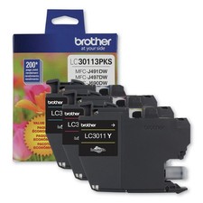 Brother LC30113PKS 200 Page-Yield Ink - Cyan/Magenta/Yellow (3/Pack) New picture