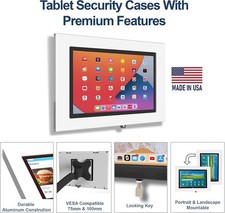 TABcare Locking Security Metal Case for Apple iPad 2, 3, 4, 11