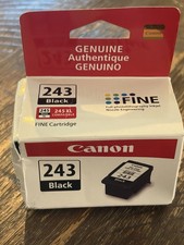 Genuine Canon PG-243 Black Ink Cartridge 1287C001 New Sealed 245XL Compatible picture