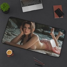 Aerith Mouse Pad, Final Fantasy Desk Mat, Gamer Gift picture