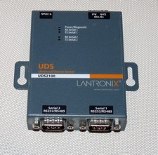 Lantronix 2 Port Serial (RS232/ RS422/ RS485) to IP Ethernet Server UDS2100 picture