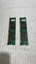 Samsung M368L1624DTM-CB3 128MB PC2700U DDR CL2.5 Desktop RAM Memory Lot of 2 picture