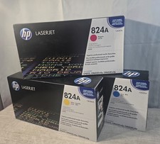 Genuine HP 824A Imaging Drum  Set Of 3 ( C, M, Y) OEM  Sealed picture