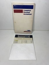 Complete Personal Accountant Commodore 64 Software Manual + Disk Vintage picture