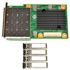 Intel ETH OCP X527-DA4 J43972-001 Quad Port 10G SFP+ OCP Mezzanine NIC picture