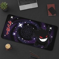 Gengar Pokemon Pc Accessories, Gifts for fans Gaming Desk Mat Mouse Pad picture