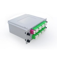 LC APC PLC 2X32 Splitter Fiber Optic Box FTTH PLC Module Splitter Box Singlemode picture