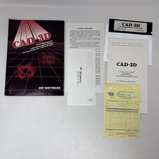 CAD-3D Animated Graphics Design software by IHT Software Commodore 64/128 1985 picture