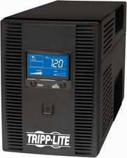 Tripp Lite SmartPro 1500VA 900W 120V Tower UPS 10 Outlets LCD AVR picture