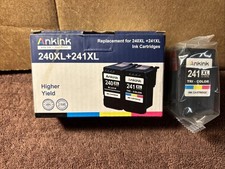 🖨️ Ankink Ink Cartridges 240XL 241XL for Canon PG 240 CL 241 XL B... picture
