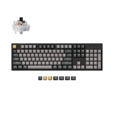 C2 Pro Wired Custom Mechanical Keyboard Full Size Layout QMK/VIA Programmable Ma picture