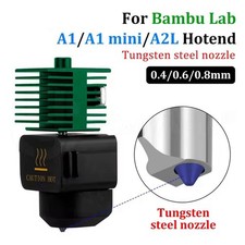 Hotend For Bambu Lab A1/A1MINI A2L Nozzle Tungsten carbide Integrated Hotend Kit picture