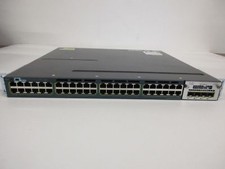 CISCO WS-C3560X-48P-S  48-Port Gigabt Layer 3 POE+ Switch C3KX-NM-1G 3560X-48P-S picture
