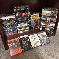Huge PC Game Lot Bundle Bulk Vintage Big Box CD DVD Windows Retro Assorted Games picture
