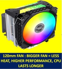 CPU Heatsink Fan Cooler 4 AMD RYZEN intel LGA 1150 1151 1155 1156 1200 1366 1700 picture