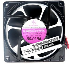 1PCS Bi-sonic BP1203824H-03 24V 0.80A 12CM Aluminum Frame Inverter Cooling Fan picture